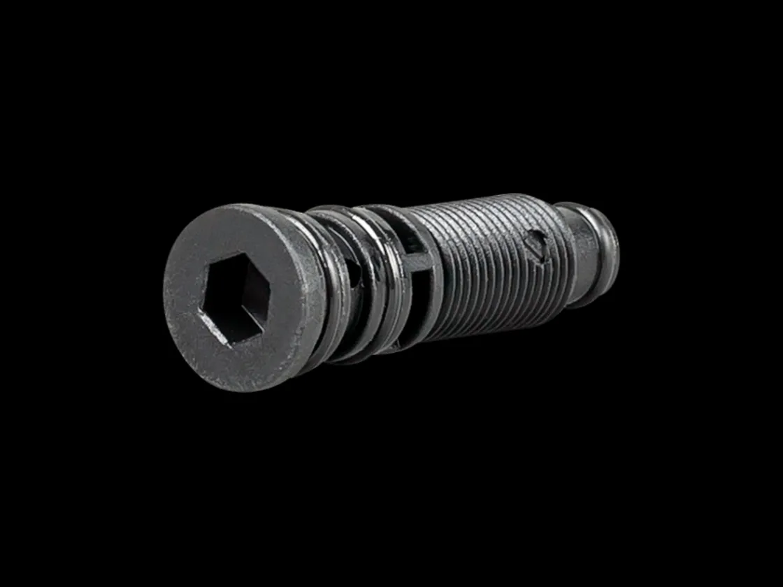 Trek Bikes Bontrager TLR Flash Can Hose Connector Bolt Black Clearance
