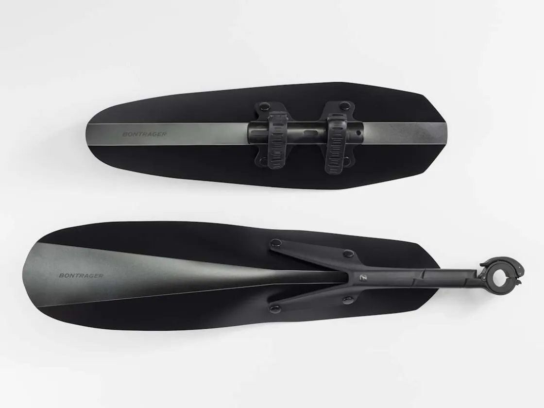 Trek Bikes Bontrager Universal Fat Bike Fender Set Black Clearance