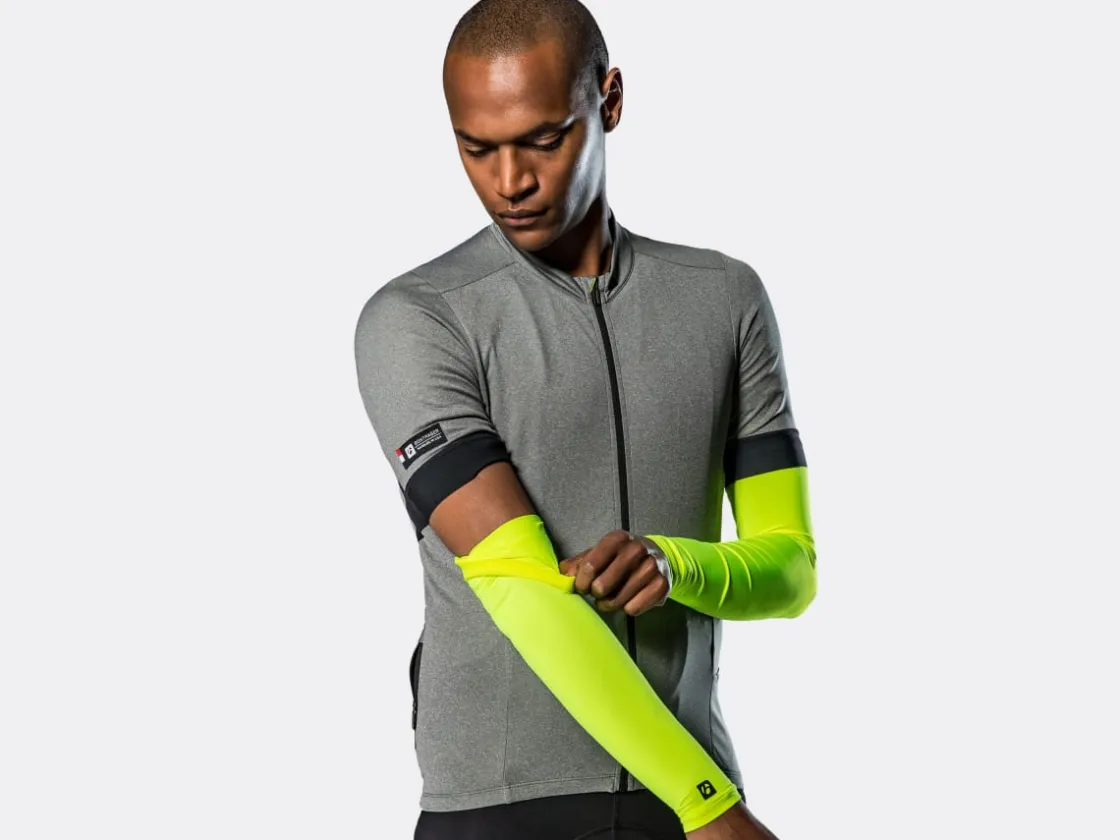 Trek Bikes Bontrager UV Sunstop Cycling Arm Cover Radioactive Yellow New