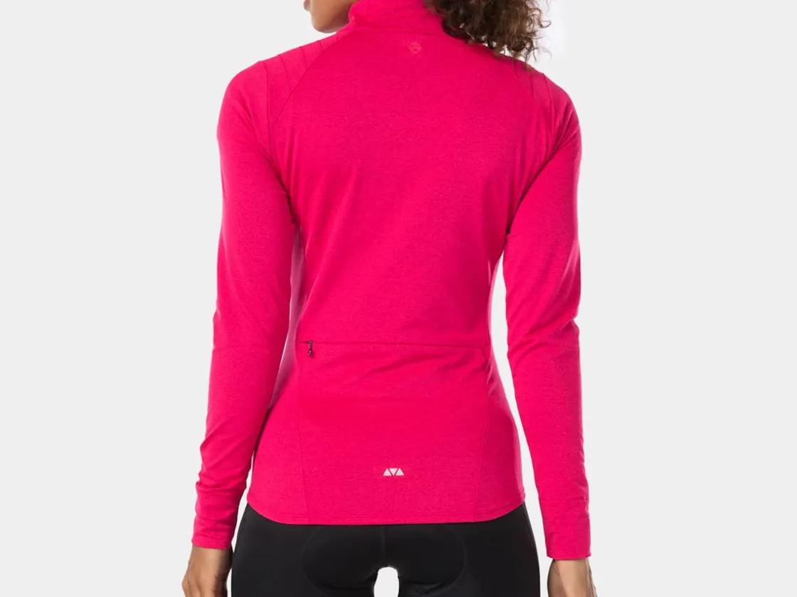 Trek Bikes Bontrager Vella Women's Thermal Long Sleeve Cycling Jersey Quicksilver Best