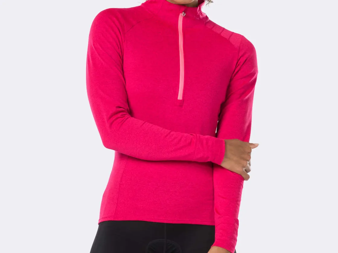 Trek Bikes Bontrager Vella Women's Thermal Long Sleeve Cycling Jersey Quicksilver Best
