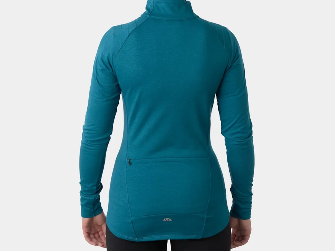 Trek Bikes Bontrager Vella Women's Thermal Long Sleeve Cycling Jersey Quicksilver Best