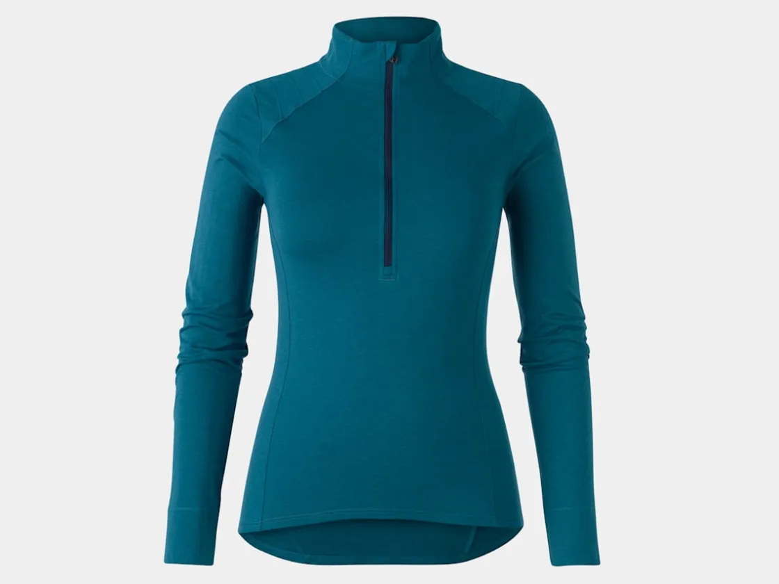 Trek Bikes Bontrager Vella Women's Thermal Long Sleeve Cycling Jersey Quicksilver Best