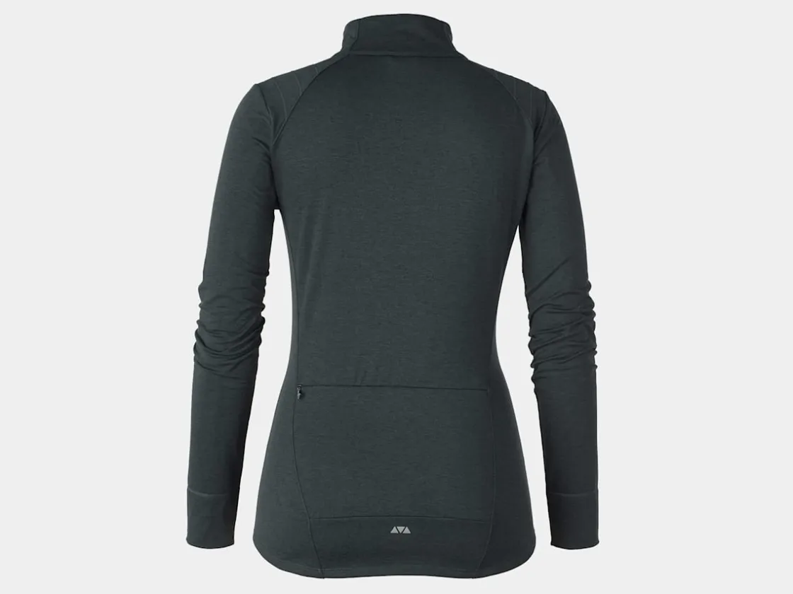 Trek Bikes Bontrager Vella Women's Thermal Long Sleeve Cycling Jersey Quicksilver Best