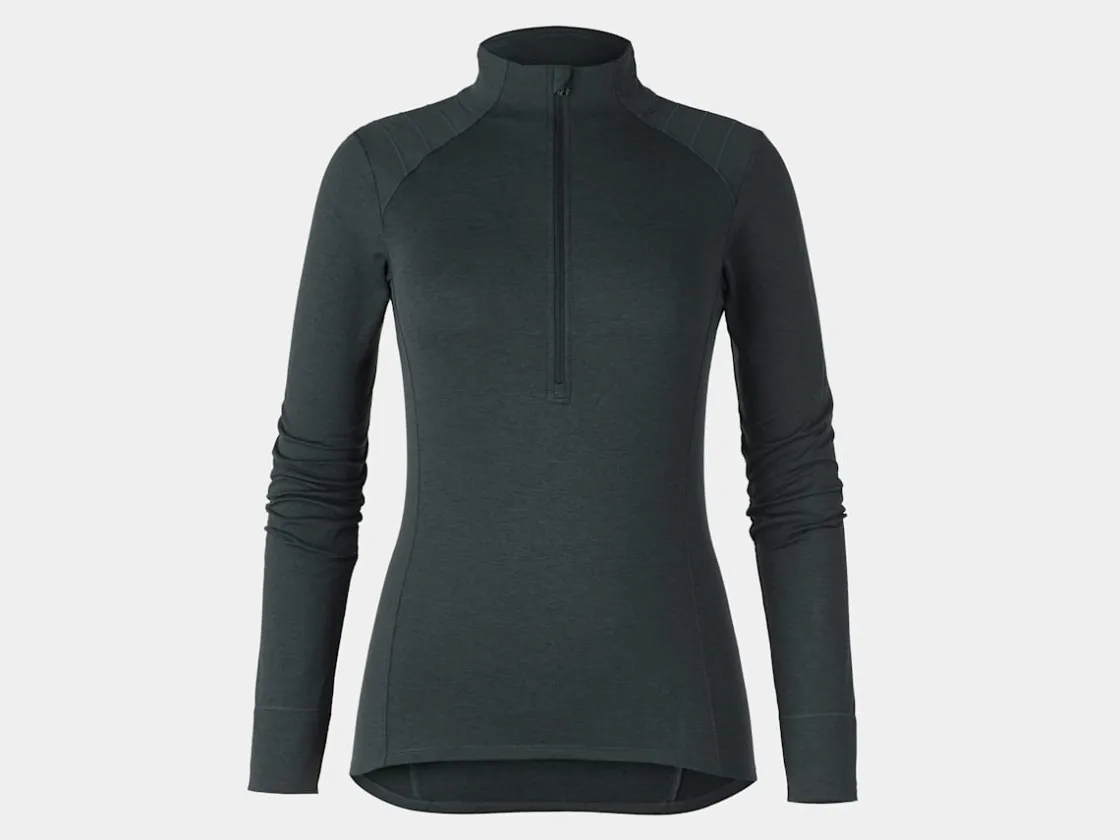 Trek Bikes Bontrager Vella Women's Thermal Long Sleeve Cycling Jersey Quicksilver Best