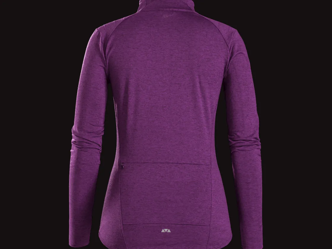 Trek Bikes Bontrager Vella Women's Thermal Long Sleeve Cycling Jersey Quicksilver Best