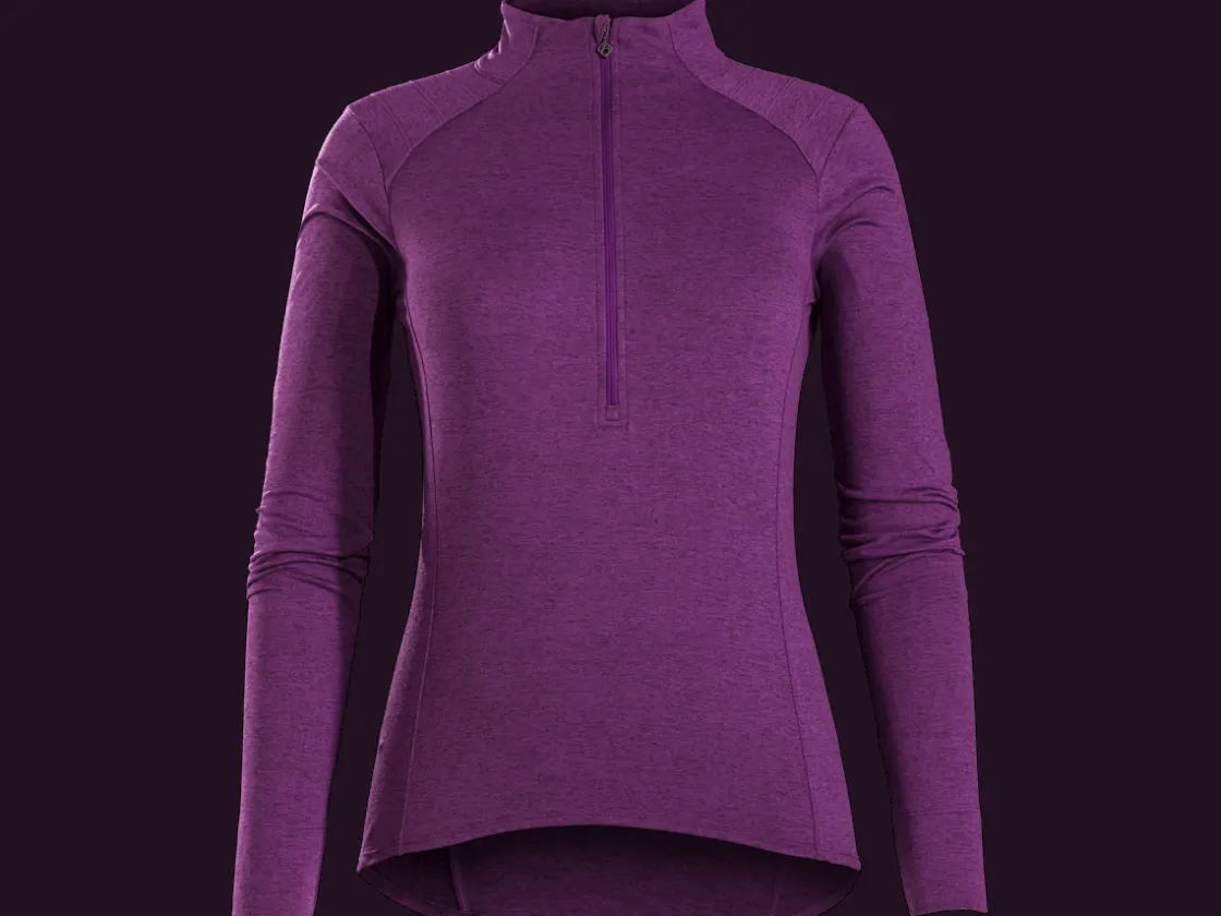 Trek Bikes Bontrager Vella Women's Thermal Long Sleeve Cycling Jersey Quicksilver Best