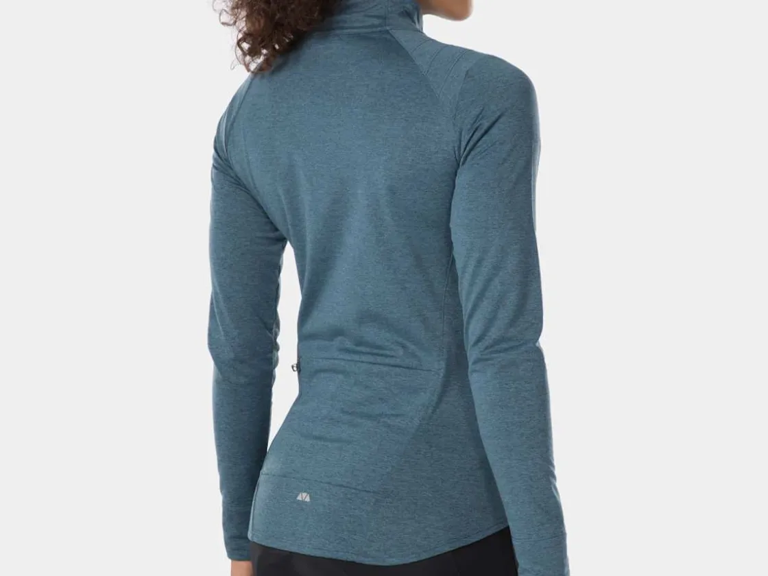 Trek Bikes Bontrager Vella Women's Thermal Long Sleeve Cycling Jersey Quicksilver Best