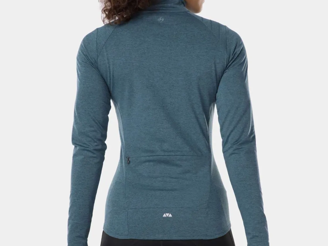 Trek Bikes Bontrager Vella Women's Thermal Long Sleeve Cycling Jersey Quicksilver Best