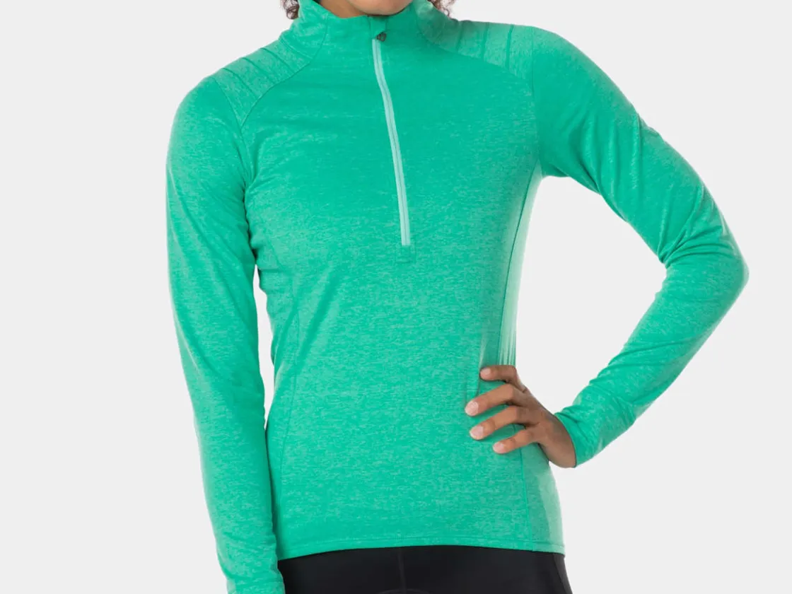 Trek Bikes Bontrager Vella Women's Thermal Long Sleeve Cycling Jersey Quicksilver Best