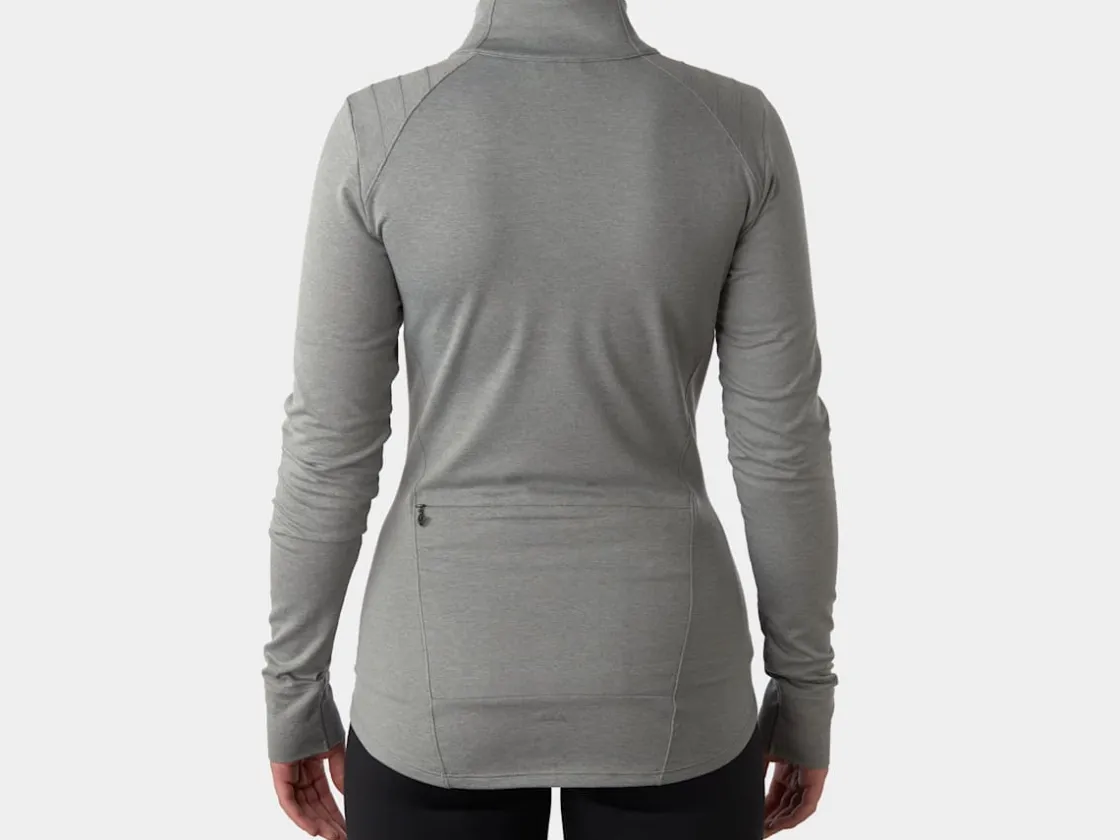 Trek Bikes Bontrager Vella Women's Thermal Long Sleeve Cycling Jersey Quicksilver Best