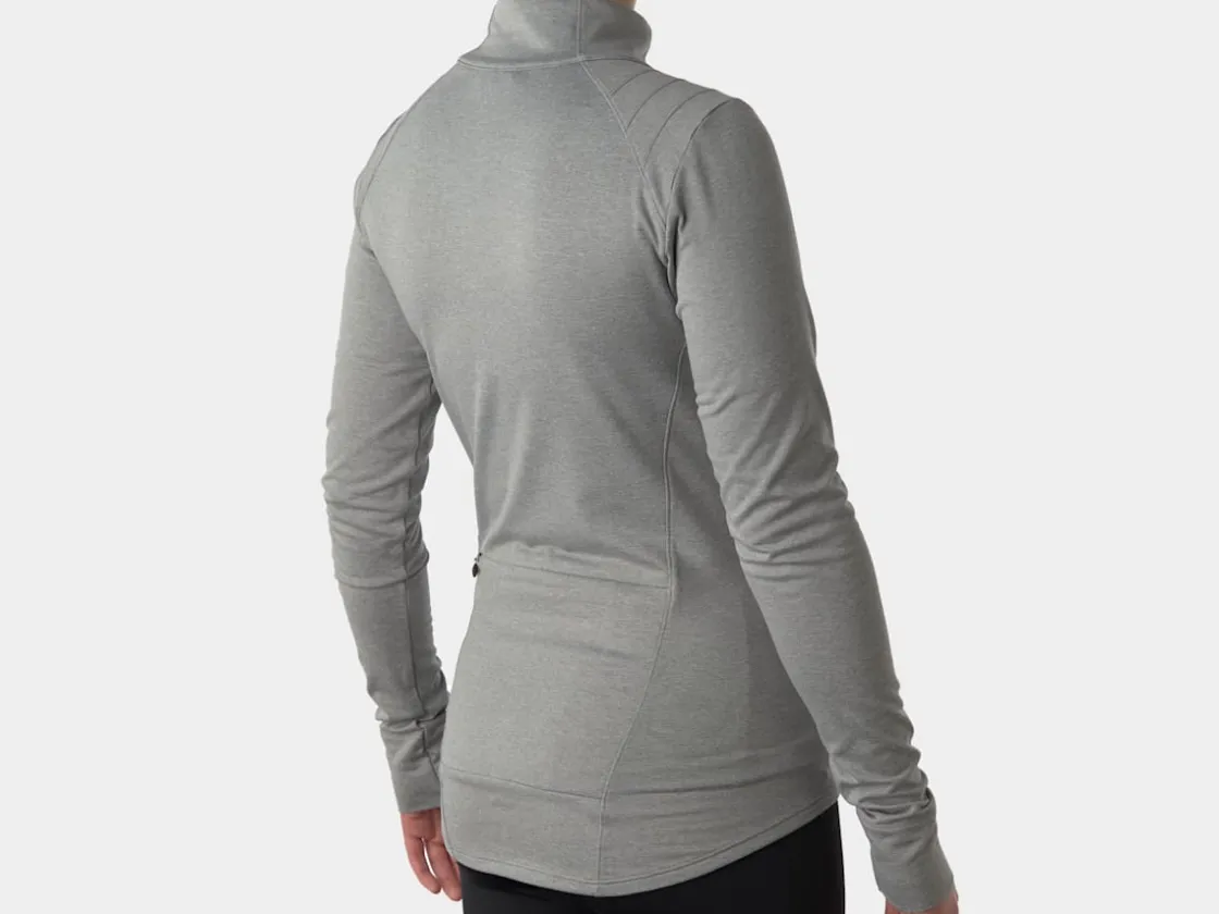 Trek Bikes Bontrager Vella Women's Thermal Long Sleeve Cycling Jersey Quicksilver Best