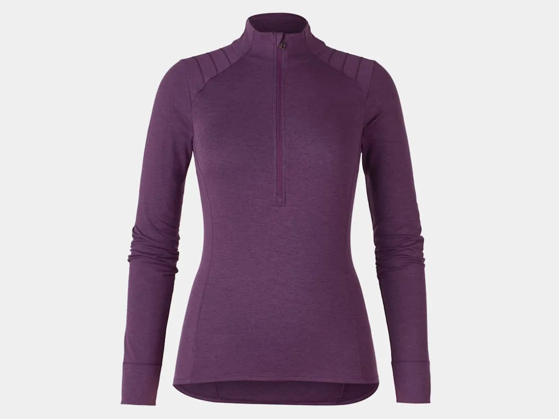 Trek Bikes Bontrager Vella Women's Thermal Long Sleeve Cycling Jersey Quicksilver Best