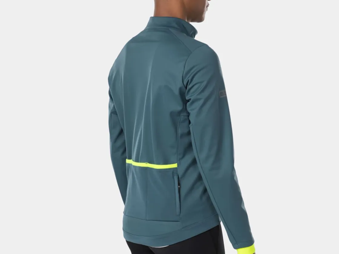 Trek Bikes Bontrager Velocis Subzero Softshell Cycling Jacket Battleship Blue Fashion