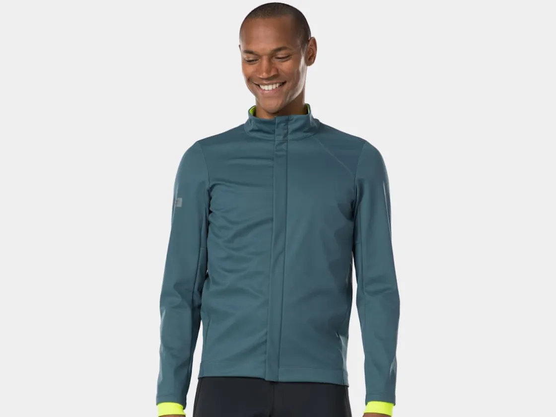 Trek Bikes Bontrager Velocis Subzero Softshell Cycling Jacket Battleship Blue Fashion