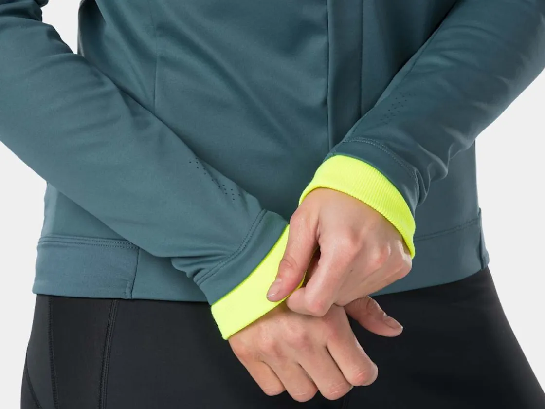 Trek Bikes Bontrager Velocis Women's Subzero Softshell Cycling Jacket Battleship Blue Flash Sale