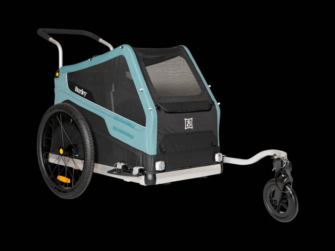 Trek Bikes Burley Bark Ranger™ Pet Trailer Black/Dark Teal Store