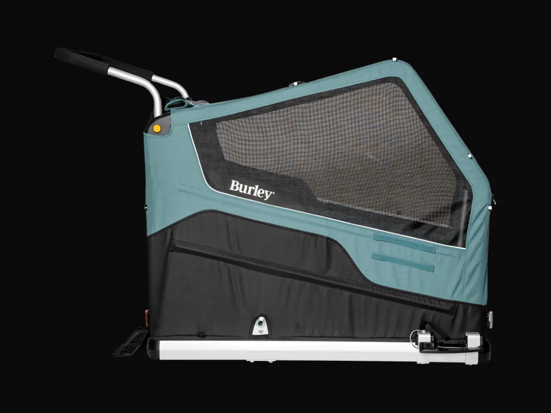Trek Bikes Burley Bark Ranger™ XL Pet Trailer Black/Dark Teal Hot