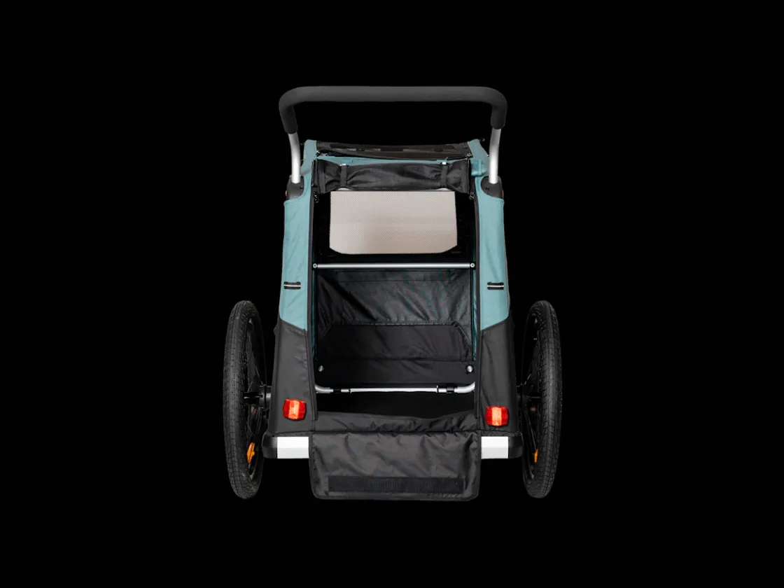 Trek Bikes Burley Bark Ranger™ XL Pet Trailer Black/Dark Teal Hot