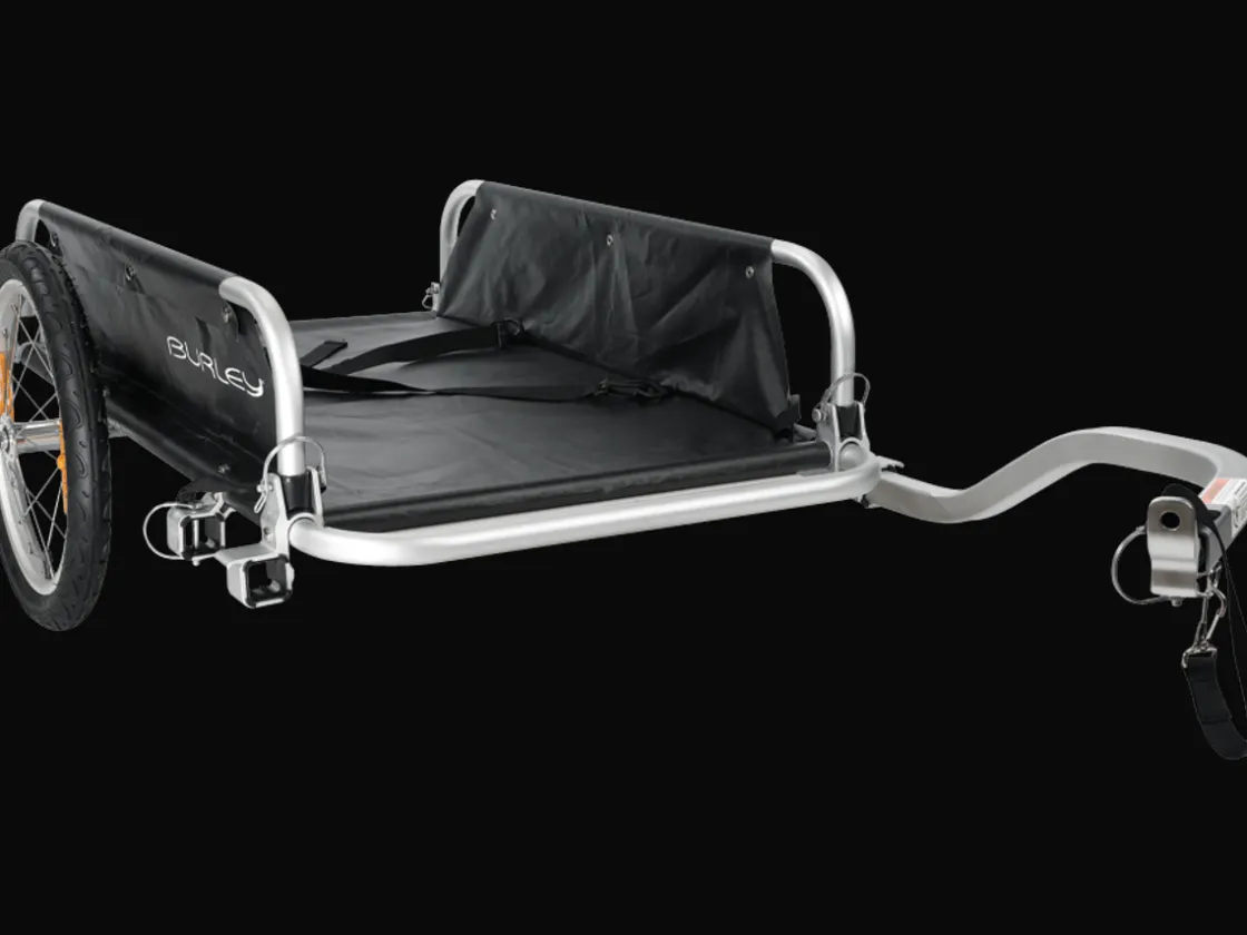 Trek Bikes Burley Flatbed Cargo Trailer Black Discount