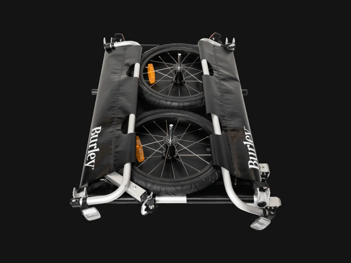 Trek Bikes Burley Flatbed Cargo Trailer Black Discount