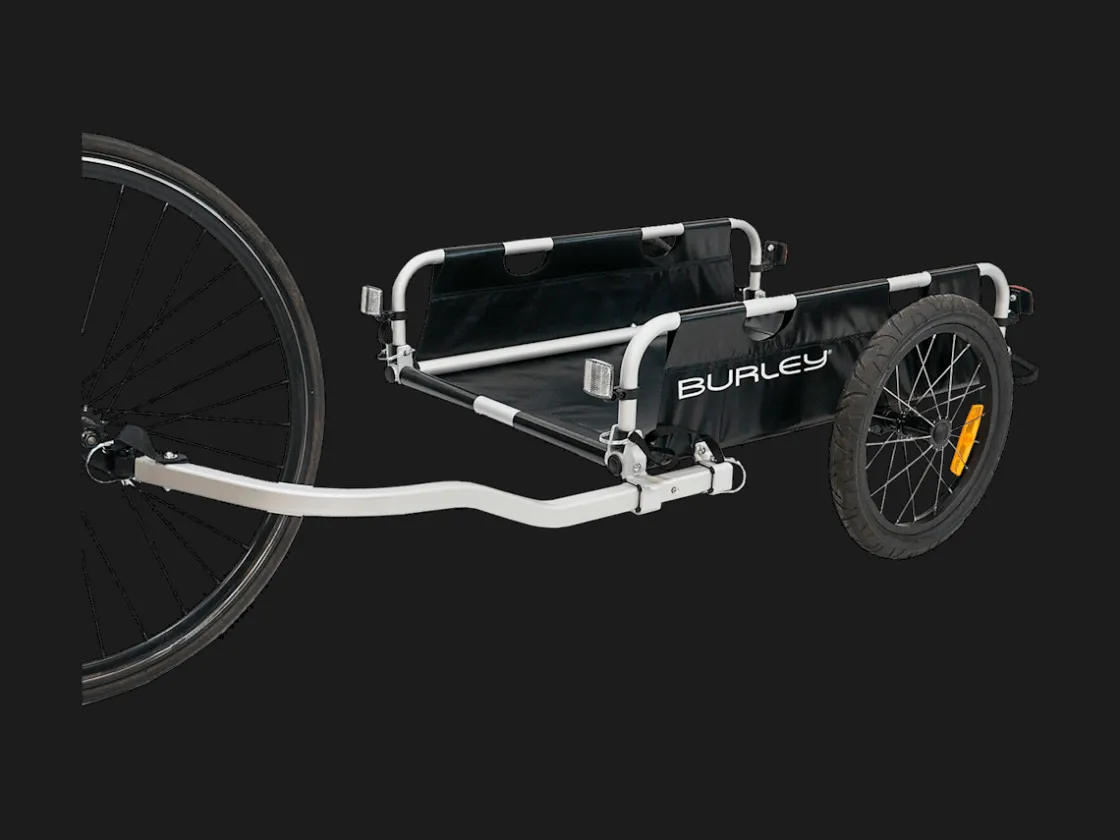 Trek Bikes Burley Flatbed Cargo Trailer Black Discount