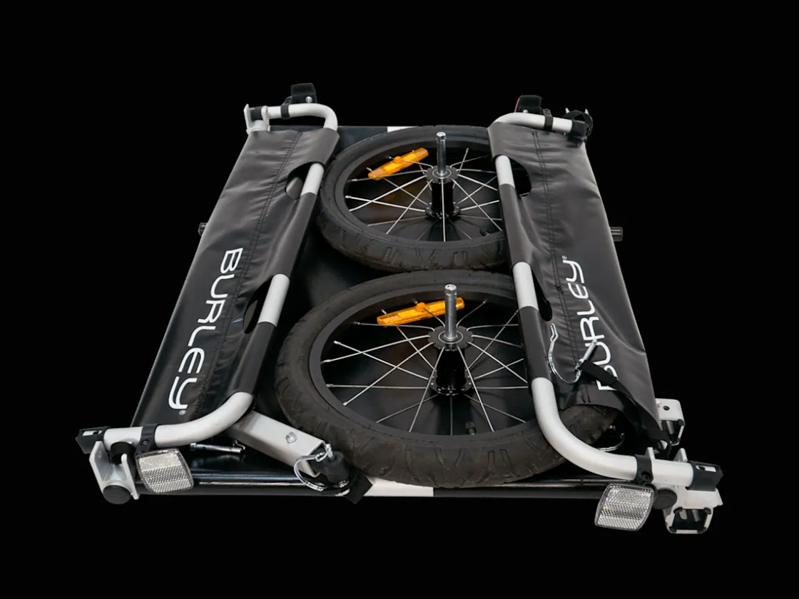 Trek Bikes Burley Flatbed Cargo Trailer Black Discount