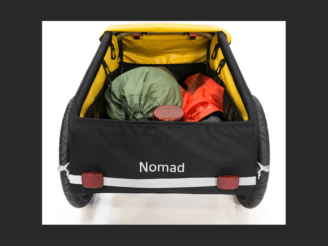Trek Bikes Burley Nomad Cargo Trailer Blue/Yellow Best Sale