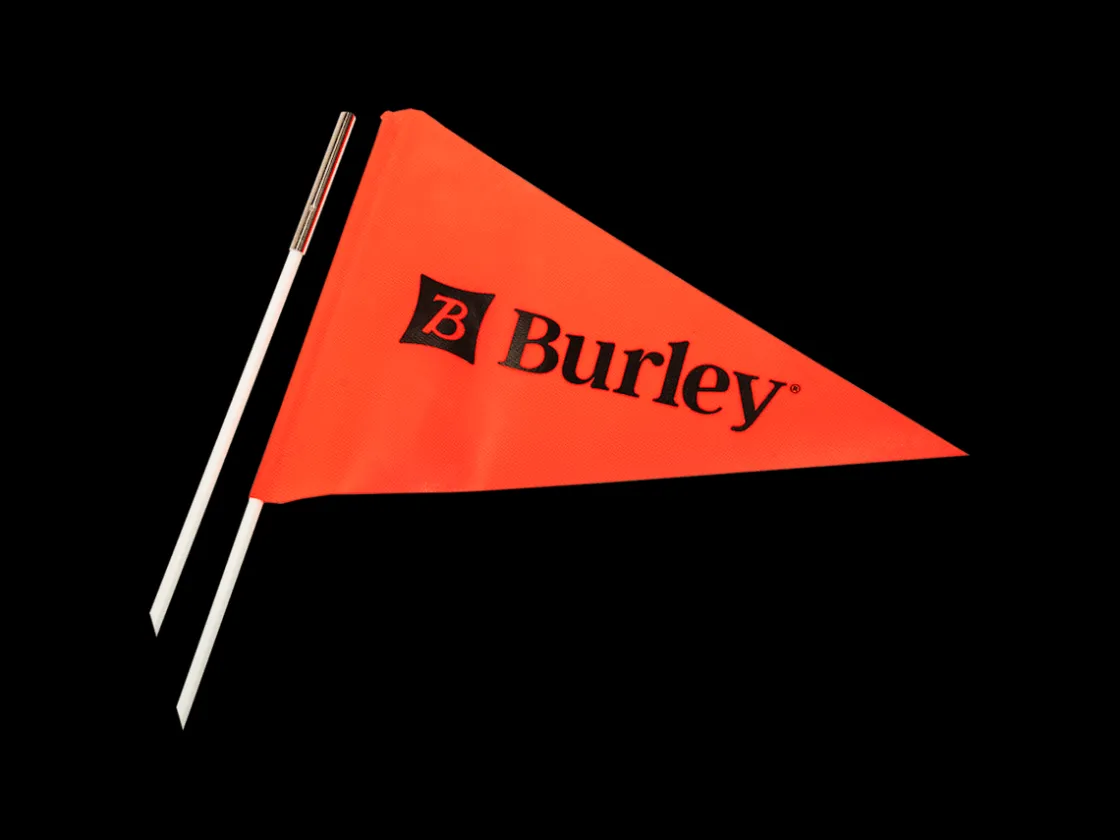 Trek Bikes Burley 2PC 6' Flag Kit Orange Outlet