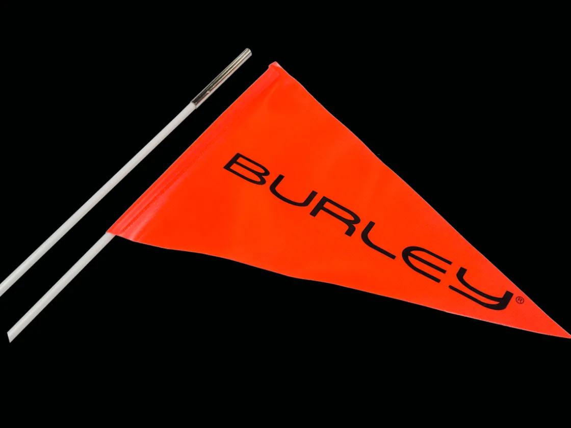 Trek Bikes Burley 2PC 6' Flag Kit Orange Outlet
