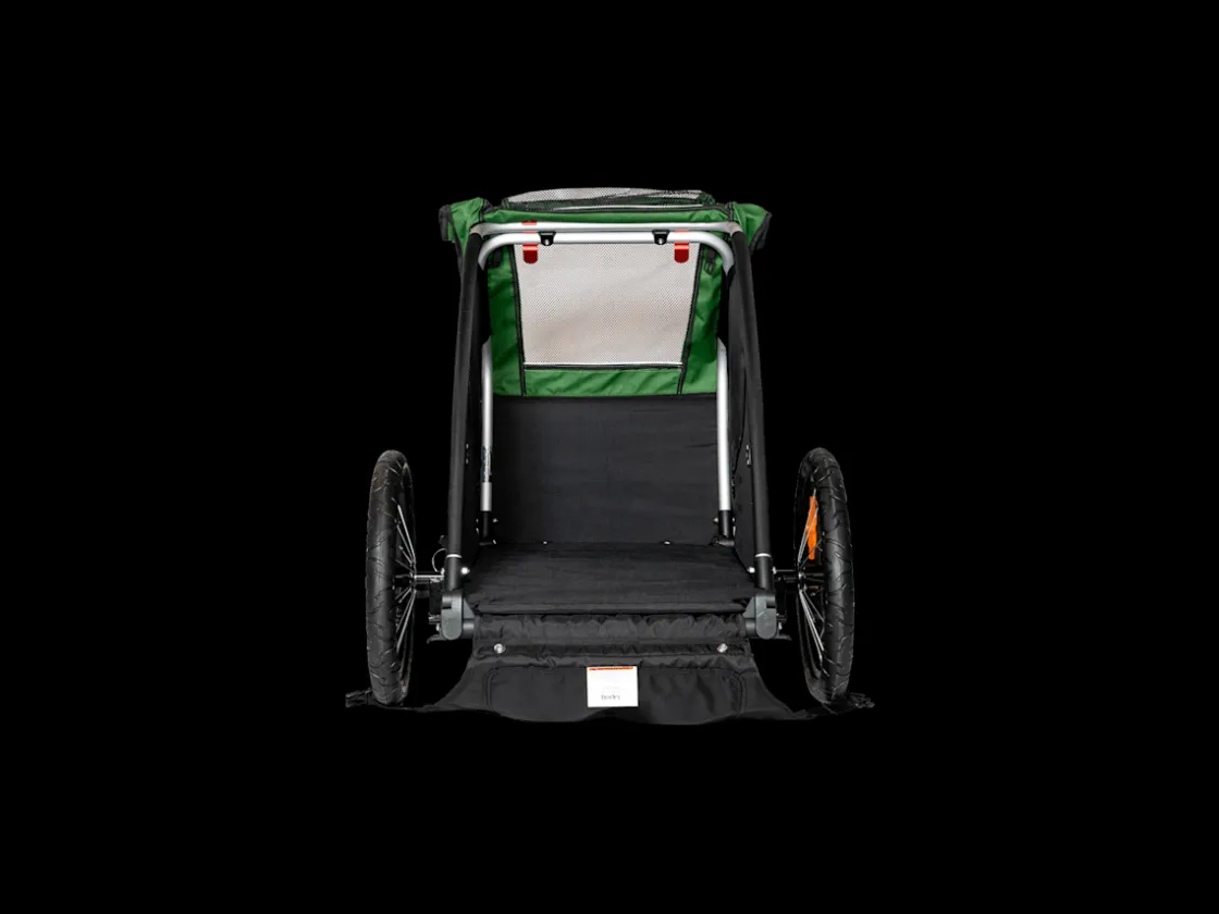 Trek Bikes Burley Tail Wagon® Pet Trailer Black/Dark Green Flash Sale