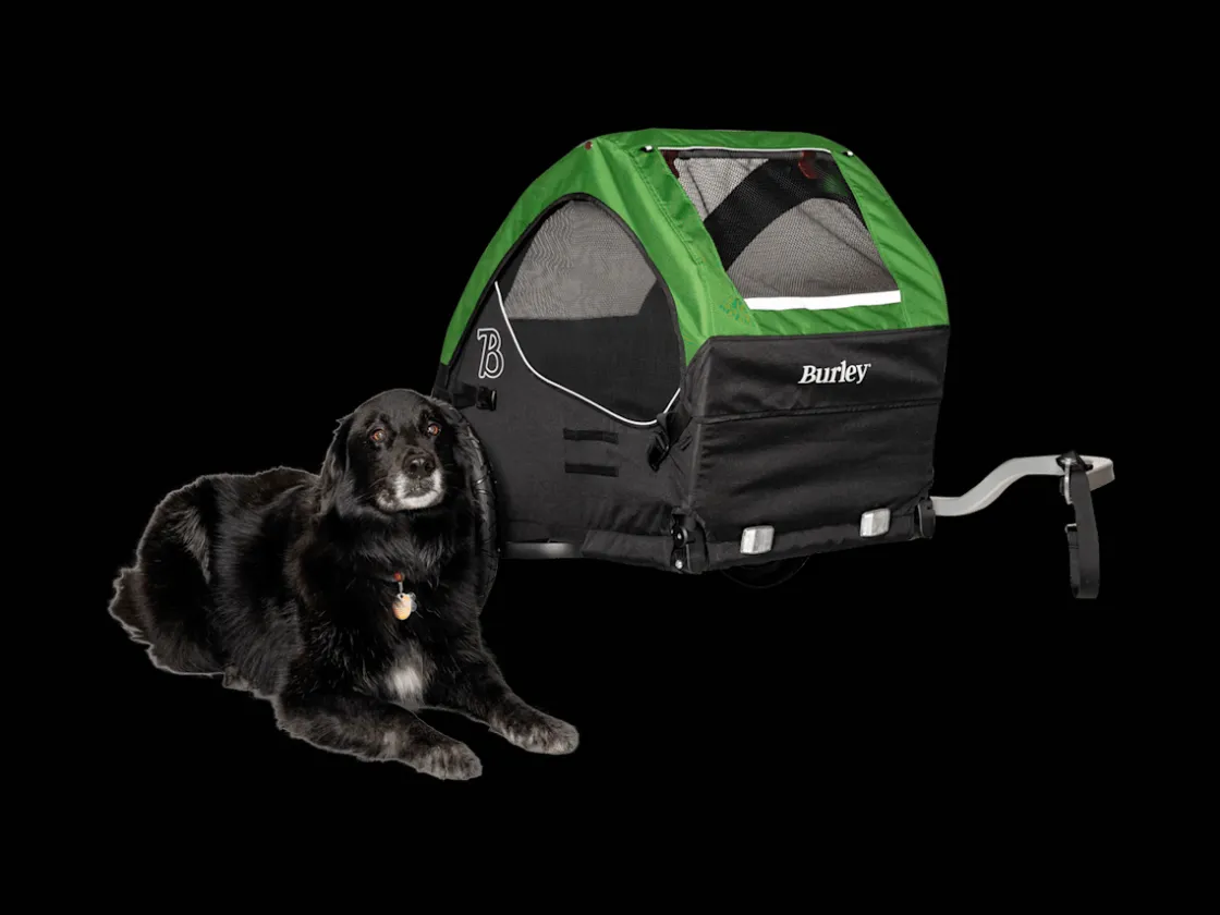 Trek Bikes Burley Tail Wagon® Pet Trailer Black/Dark Green Flash Sale