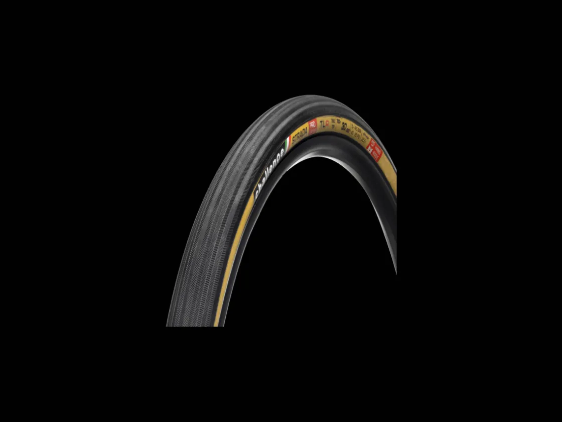 Trek Bikes Challenge Strada Pro Handmade Tubeless Road Tire Black/Natural Hot