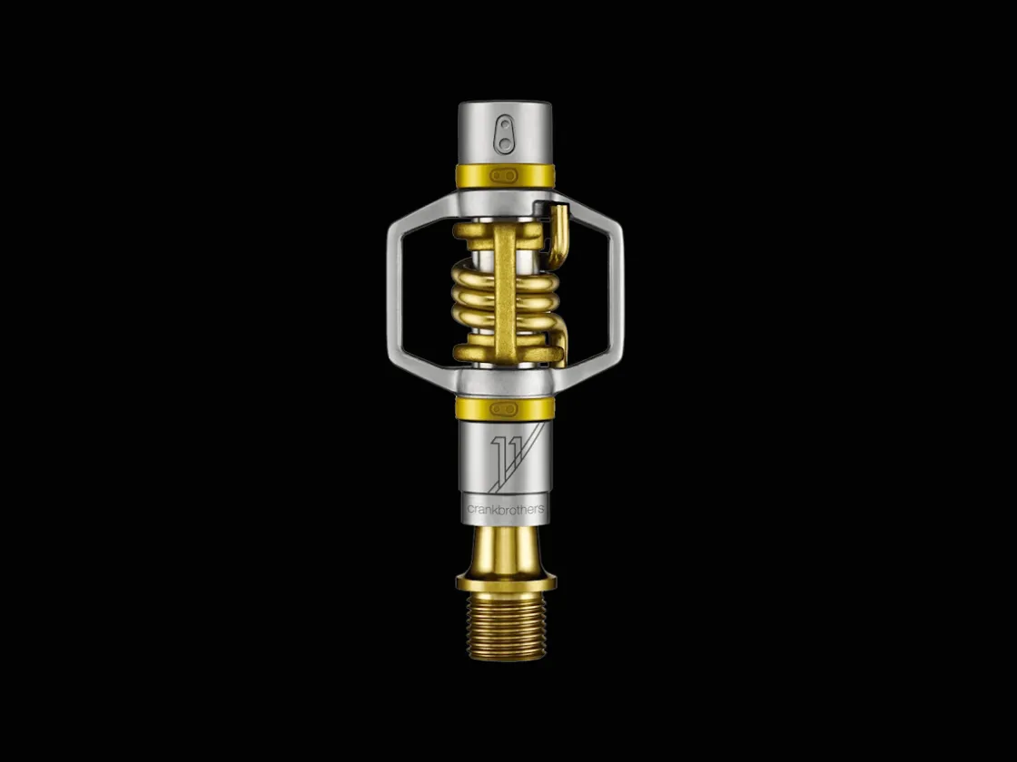 Trek Bikes Crankbrothers Eggbeater 11 Pedal Set Gold/Silver Sale