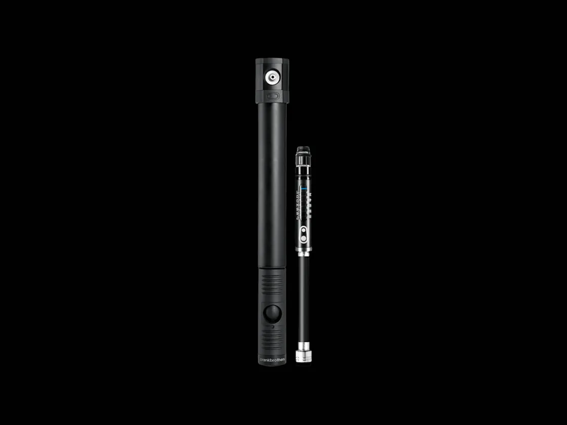 Trek Bikes Crankbrothers Klic High Volume Gauge Hand Pump Silver Flash Sale