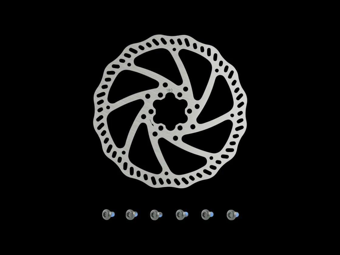 Trek Bikes C-Star RT553 6-Bolt Brake Rotor Silver Discount