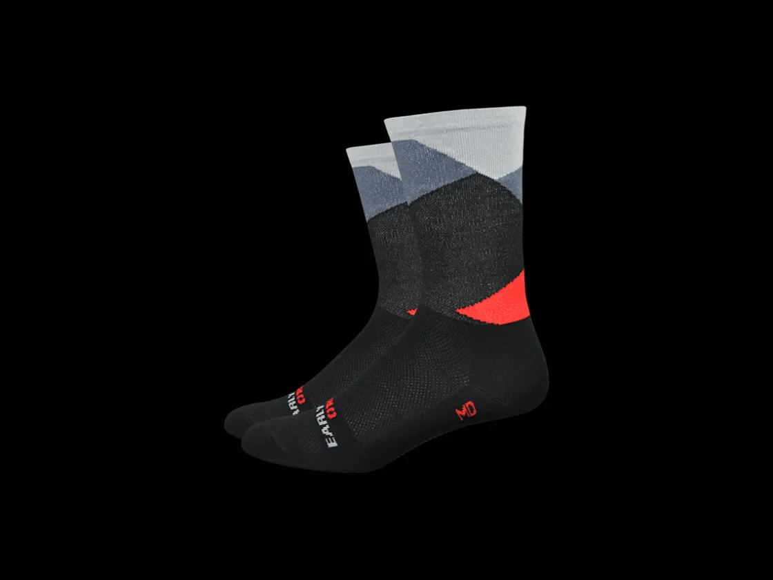 Trek Bikes DeFeet Aireator Ornot 6'' Intersection Socks Hot