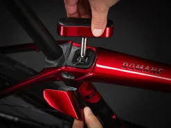 Trek Bikes Domane SLR 9 AXS Gen 4 Team Replica:Metallic Red Smoke to Blue Smoke Fade Online
