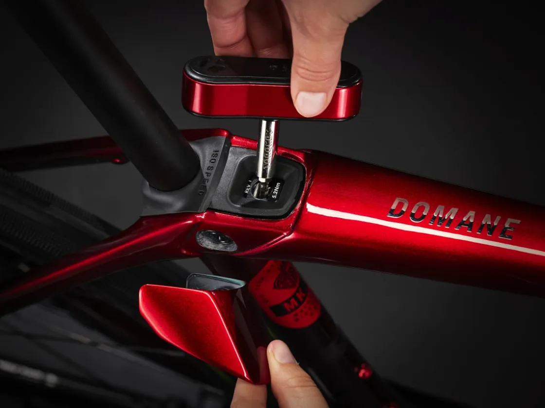 Trek Bikes Domane SLR 9 AXS Gen 4 Team Replica:Metallic Red Smoke to Blue Smoke Fade Online