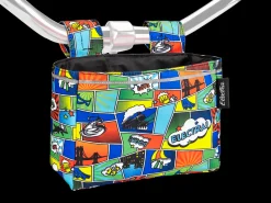 Trek Bikes Electra Bag Ka Pow Handlebar Bag Blue/Yellow Fashion