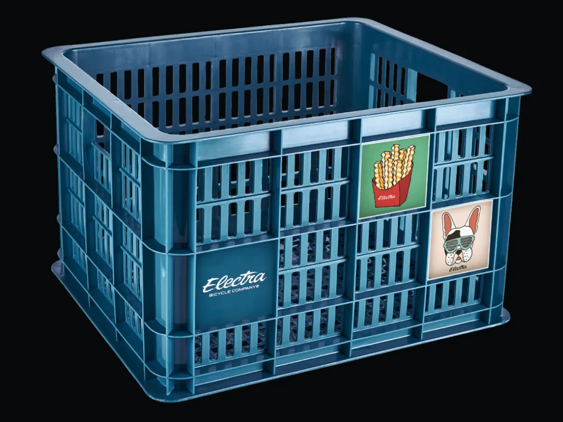 Trek Bikes Electra Basil Bike Crate Dark Teal Store