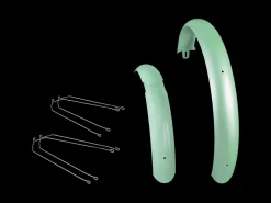 Trek Bikes Electra Cruiser Lux 7D Step-Thru 24" Fender Set Sea Green Metallic Cheap