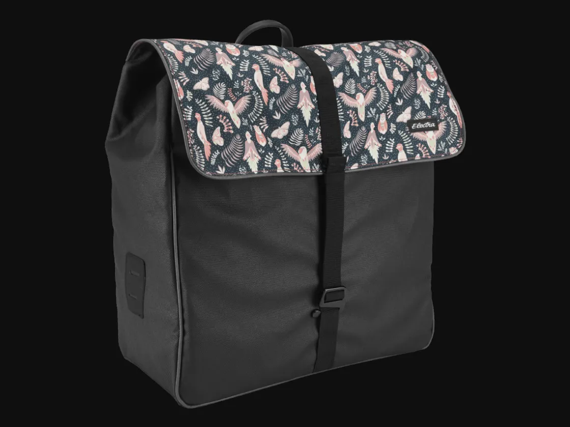 Trek Bikes Electra Fern Pannier Bag Black/Grey Clearance