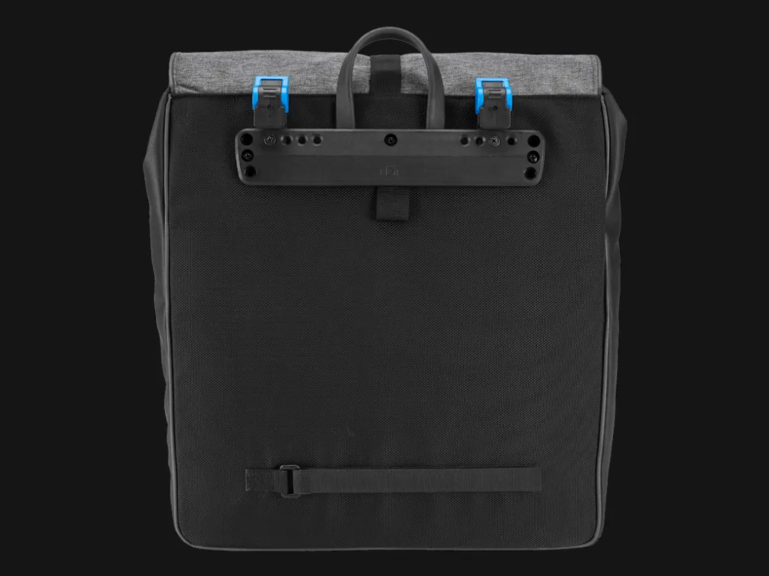 Trek Bikes Electra Heather Charcoal Pannier Bag Black/Grey Store