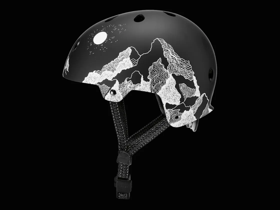Trek Bikes Electra Mountain Sky Lifestyle Lux Bike Helmet Black/White New