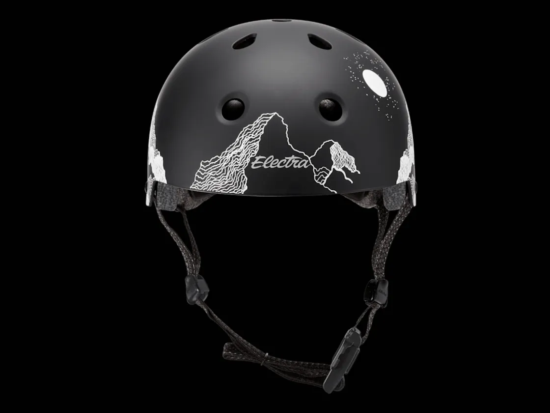 Trek Bikes Electra Mountain Sky Lifestyle Lux Bike Helmet Black/White New