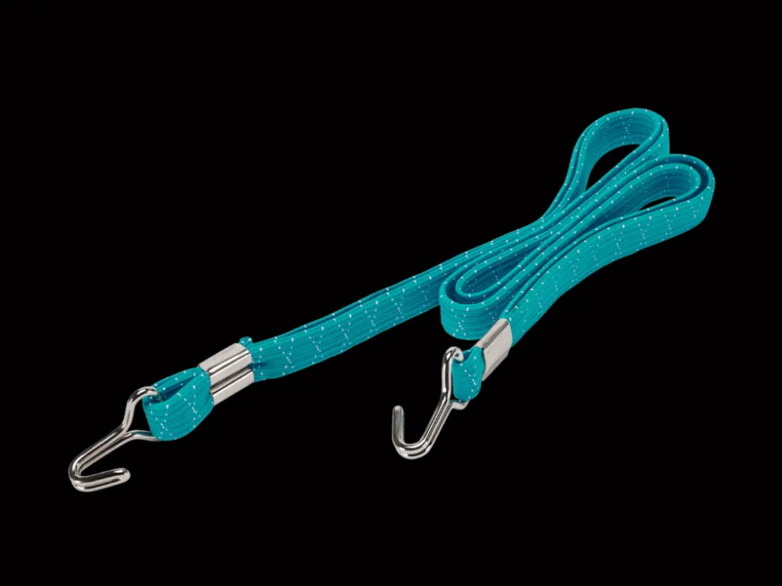 Trek Bikes Electra Rear Rack Cargo Straps Electra Blue/Reflective Hot