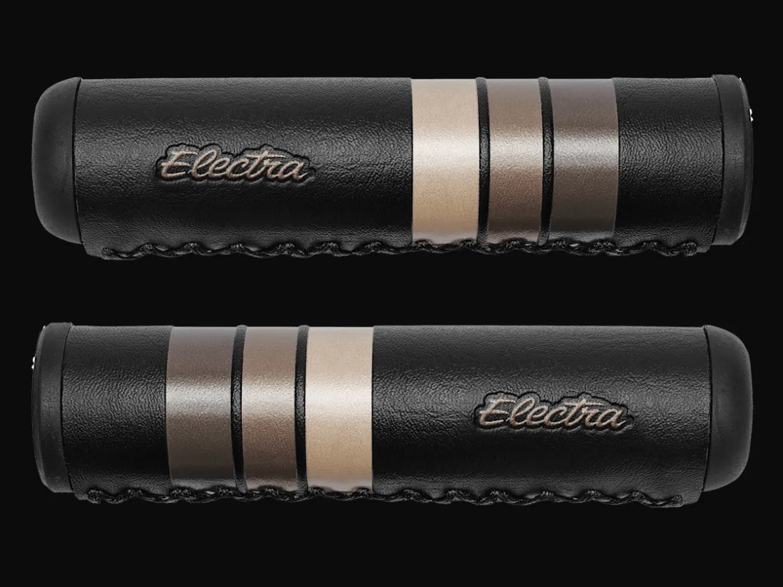Trek Bikes Electra Retro Stripe Rubber Grips Black Cheap
