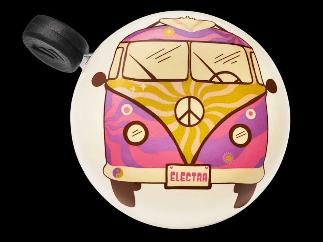 Trek Bikes Electra Road Trippy Ringer Bike Bell Cream/Pink Flash Sale
