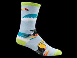 Trek Bikes Electra Surfbird Socks Bahama Blue/Lime Sale